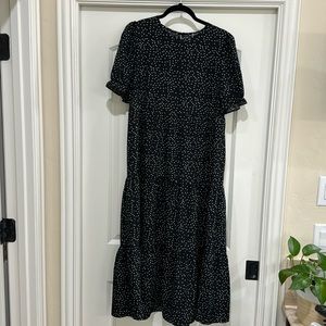Bohemian polka dot Print Dress